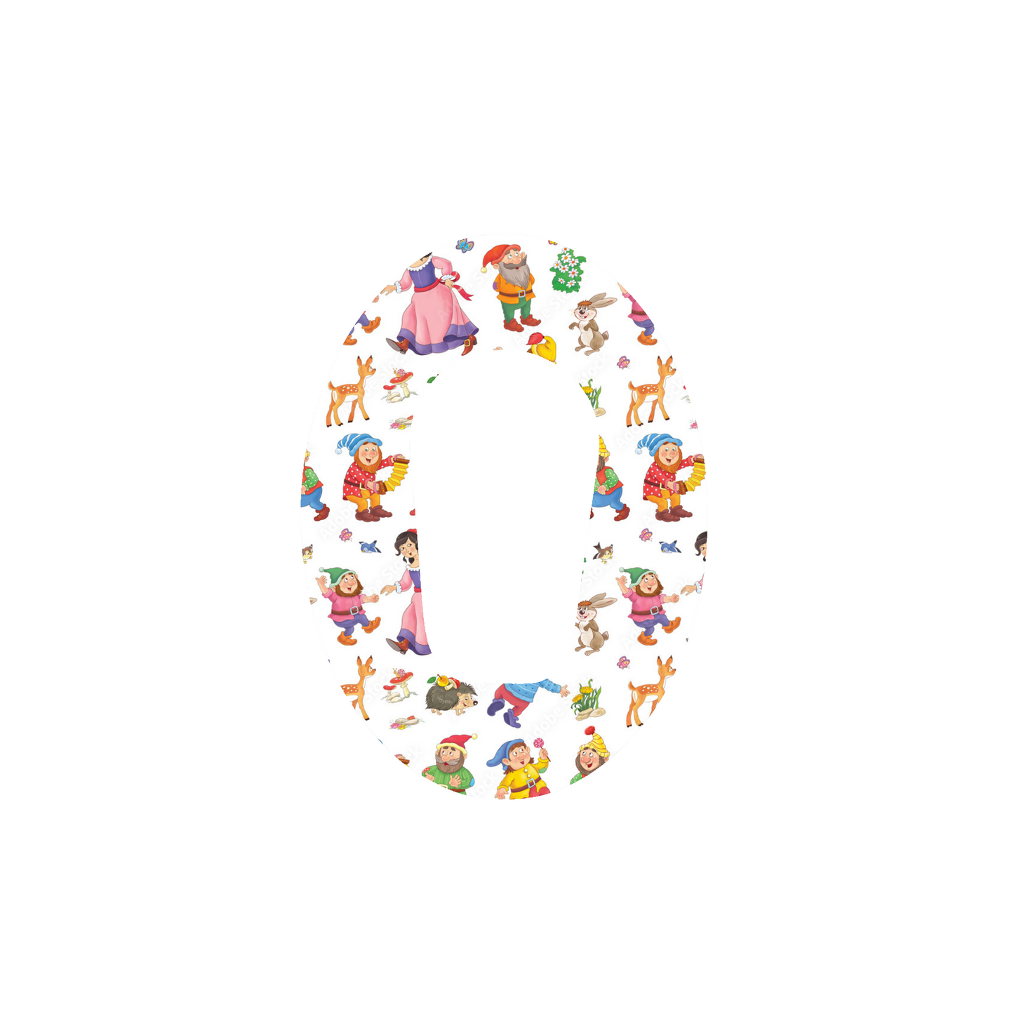 Snow White CGM Adhesive Patch