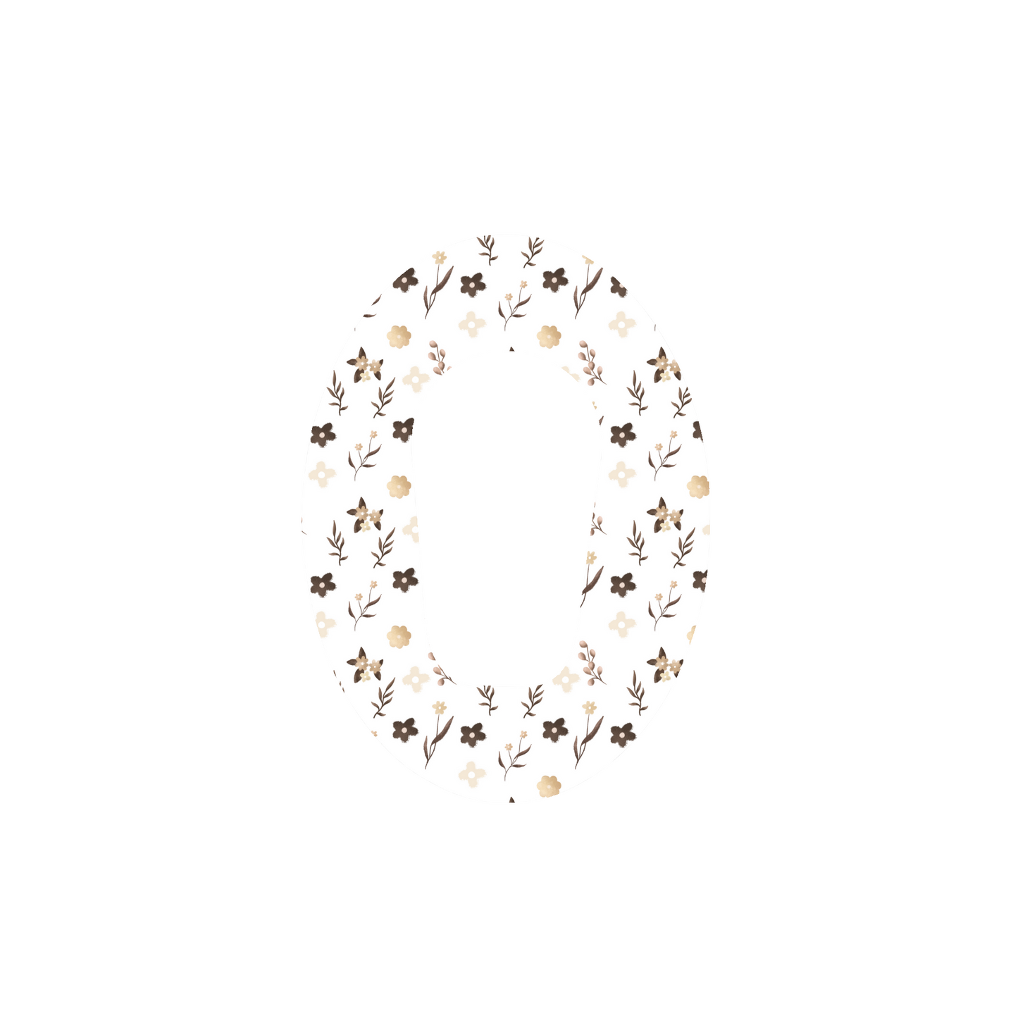 Floral CGM Adhesive Patch