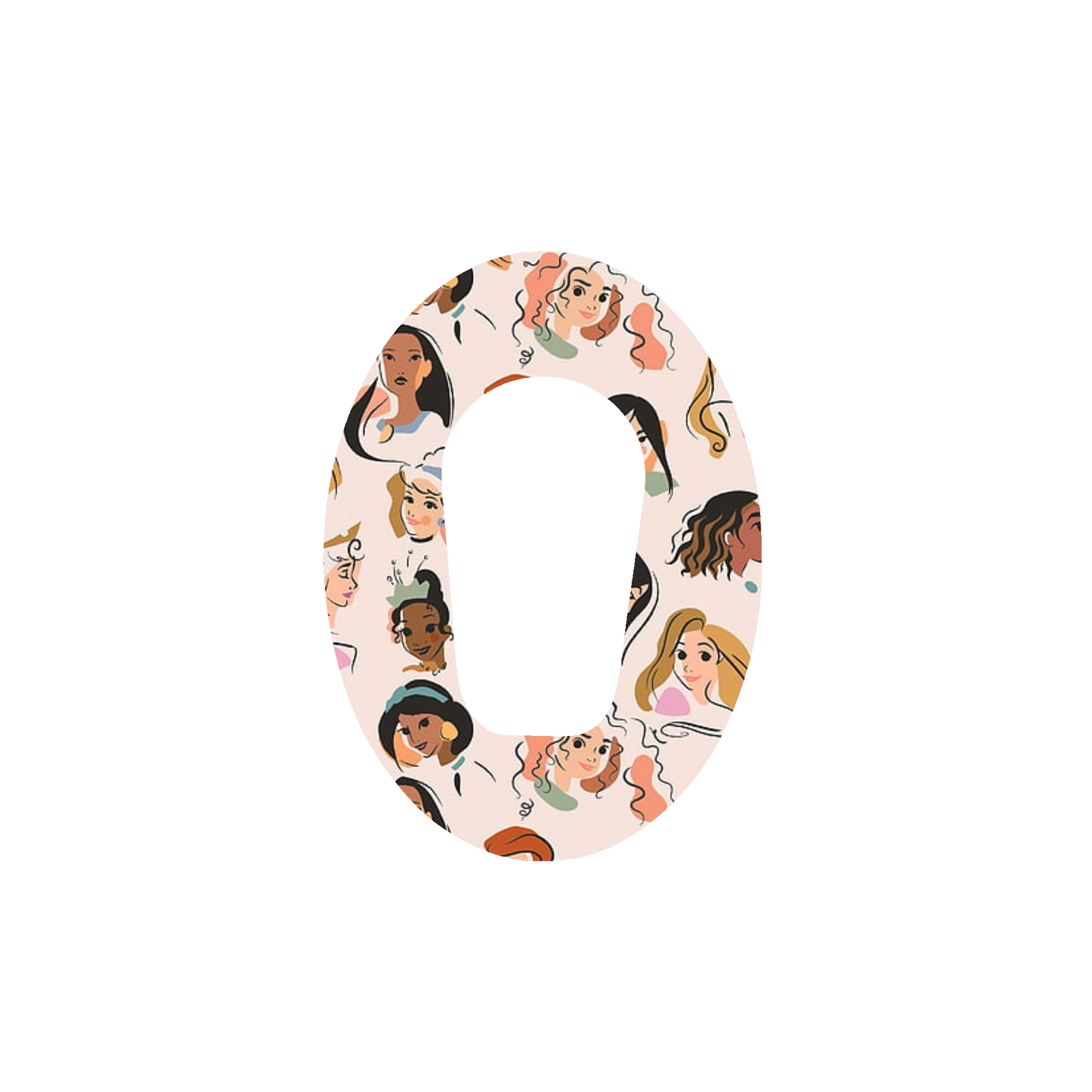 Disney Princesses CGM Adhesive Patch