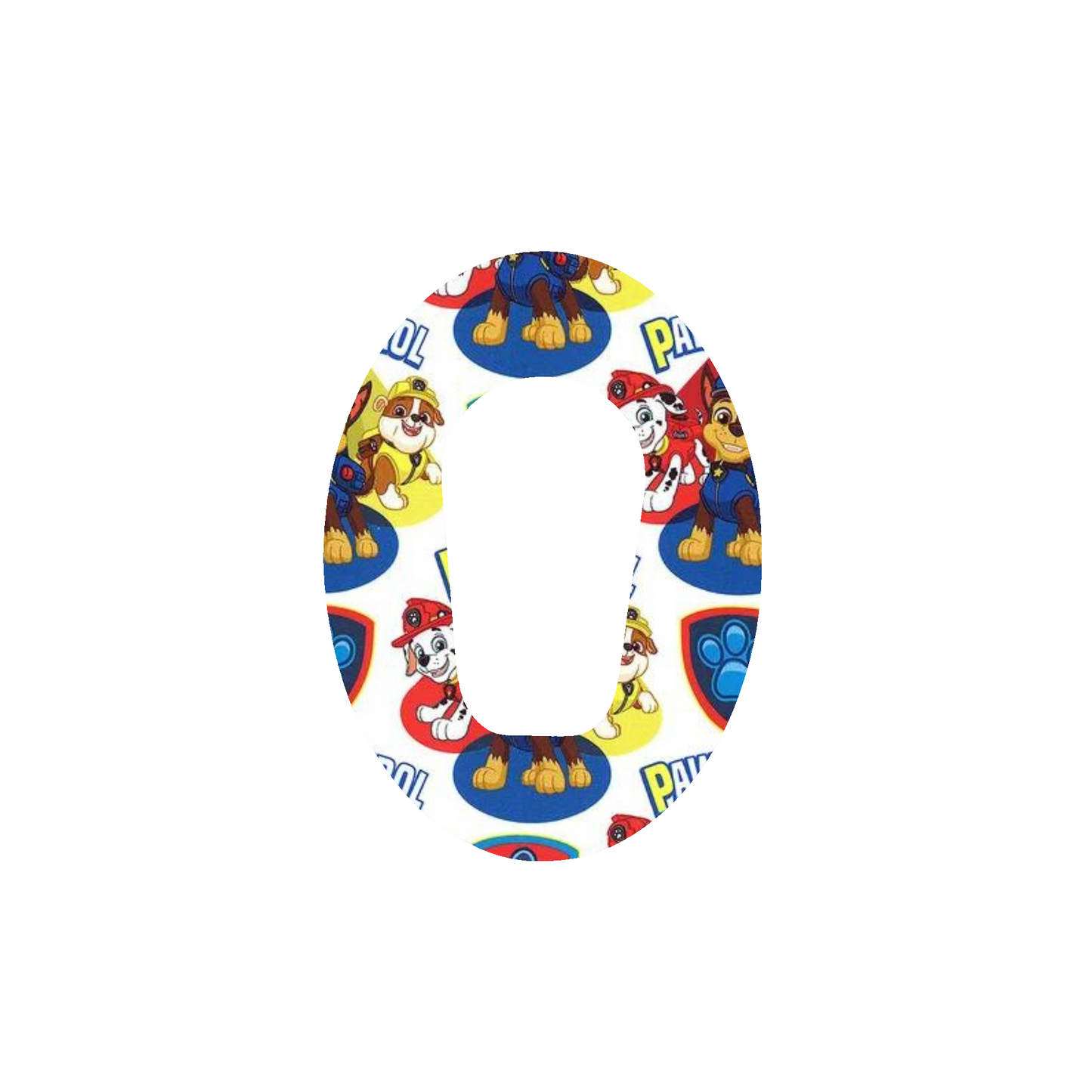 Paw Patrol CGM Adhesive Patch