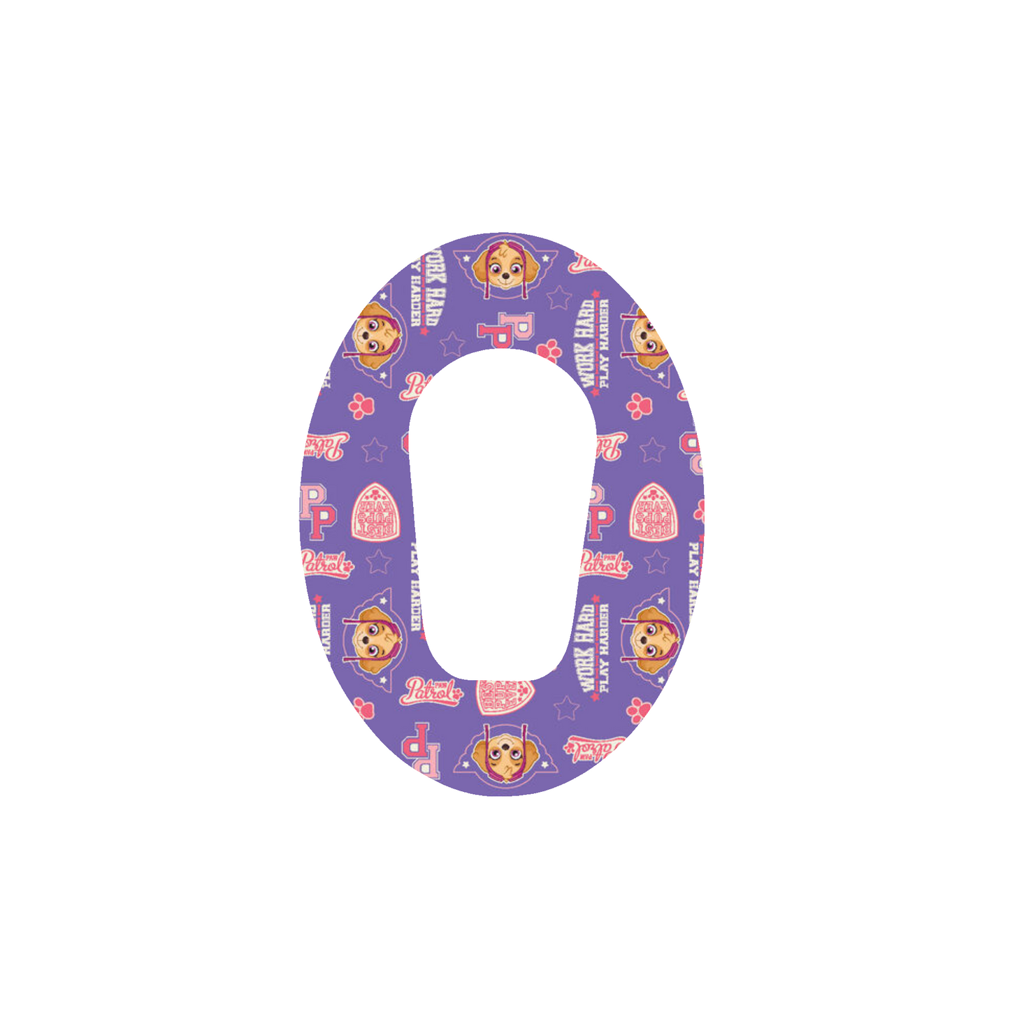 Paw Patrol - Skye and Everest CGM Adhesive Patch