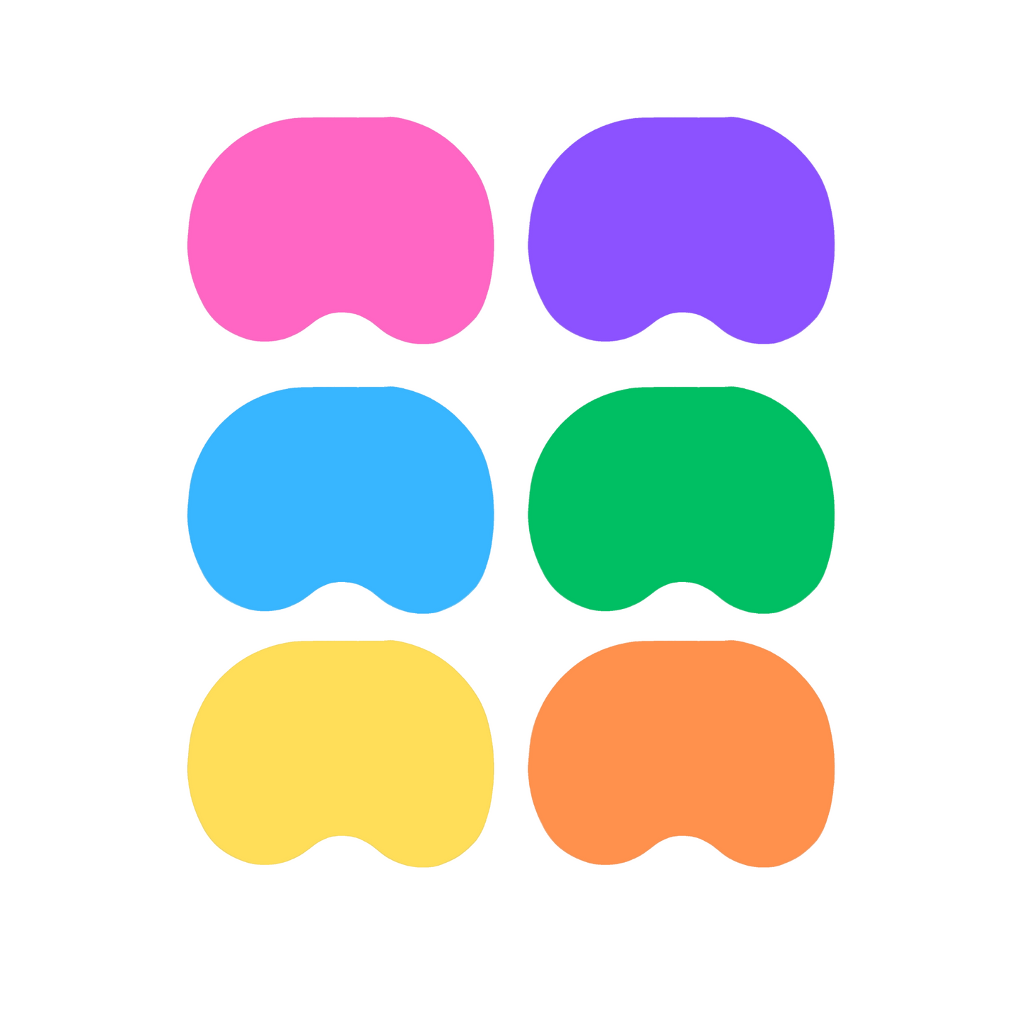 Solid Colours CGM Adhesive Patch