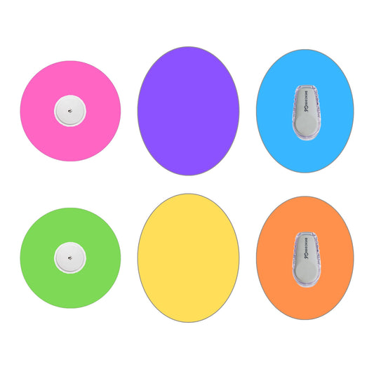 Solid Colours CGM Adhesive Patch