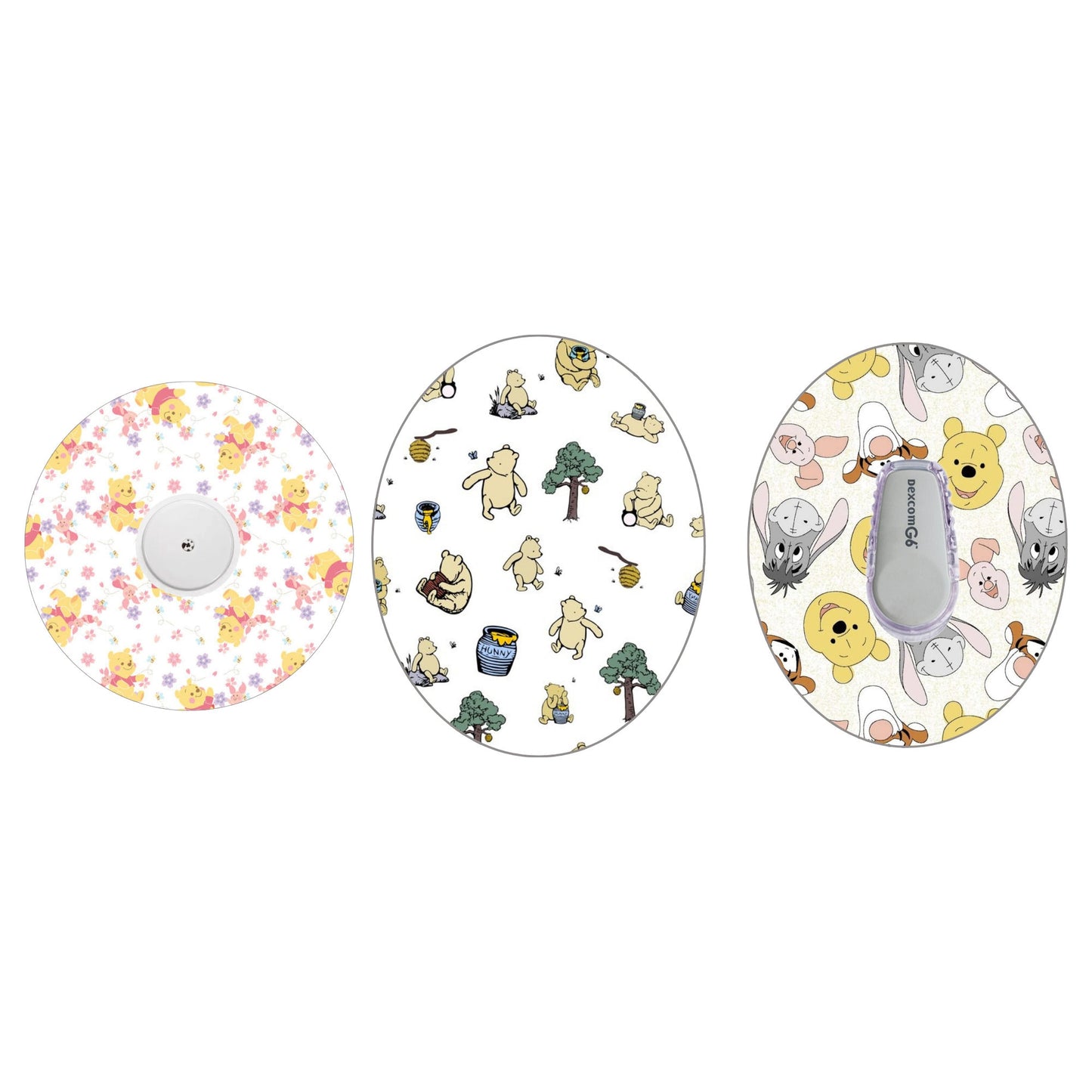 Winnie the Pooh CGM Adhesive Patch