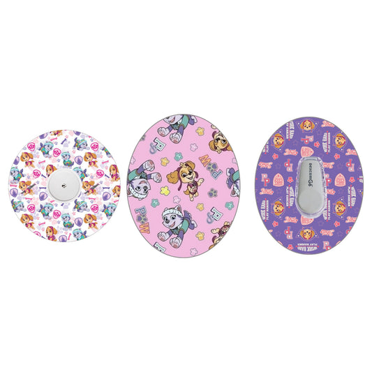 Paw Patrol - Skye and Everest CGM Adhesive Patch