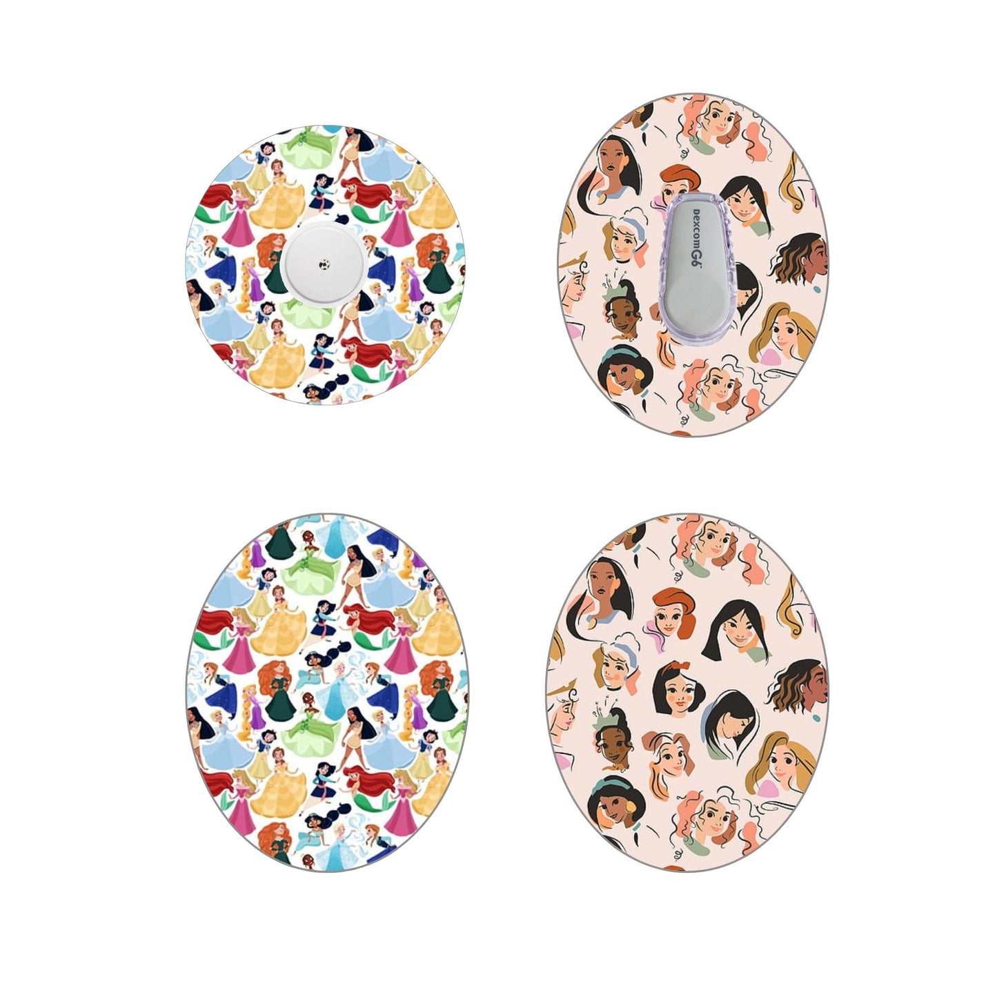 Disney Princesses CGM Adhesive Patch