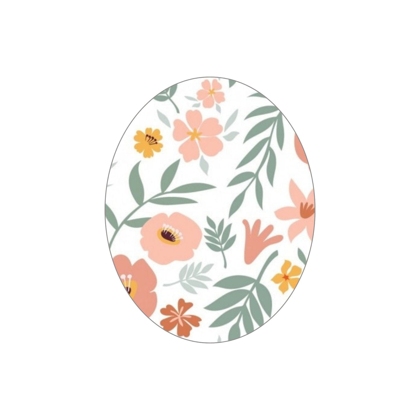 Floral CGM Adhesive Patch